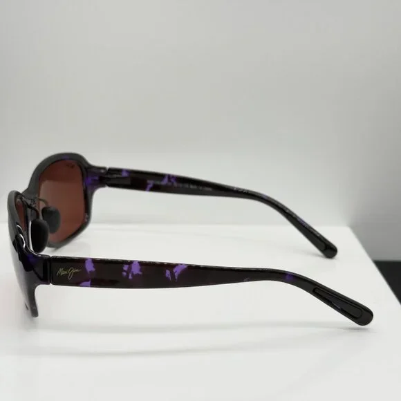 Maui Jim Koki Beach Purple Tortoise Polarized Rose Lenses Sunglasses R433-28T - Picture 3 of 9